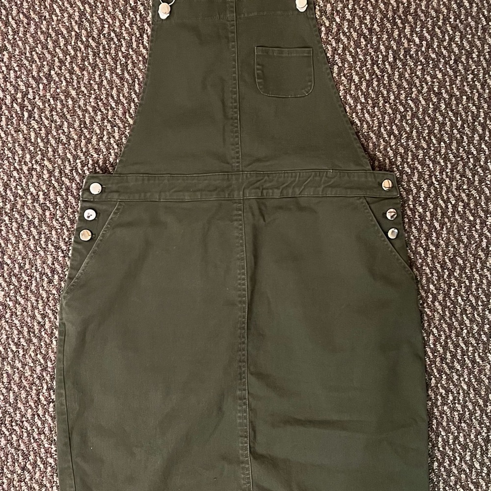 Mango Olive Casual Dress